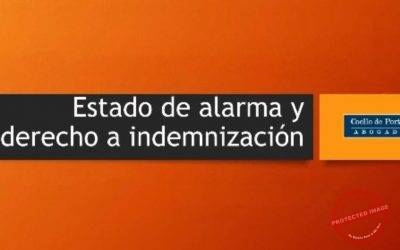 Estado de alarma y derecho a indemnización