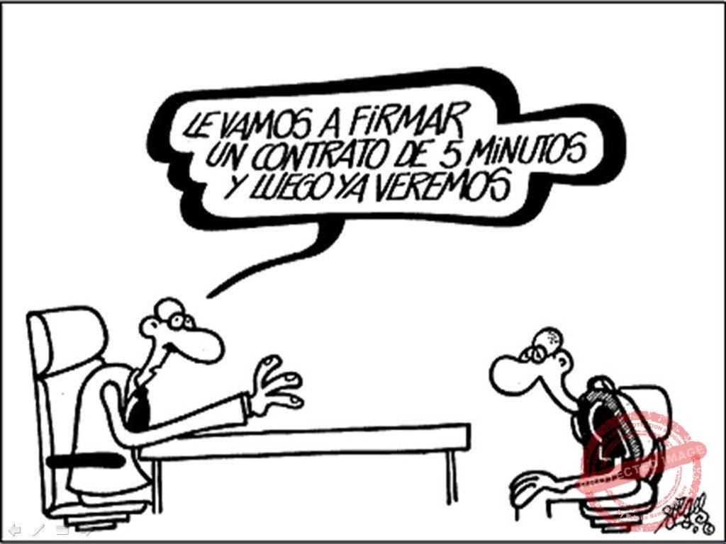 Pacte lo que quiera, pero POR ESCRITO